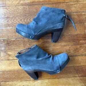 Coclico Ndakinna Suede Clog Ankle Boots